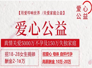 溧水捐卵助孕生子 爱心志愿者招募